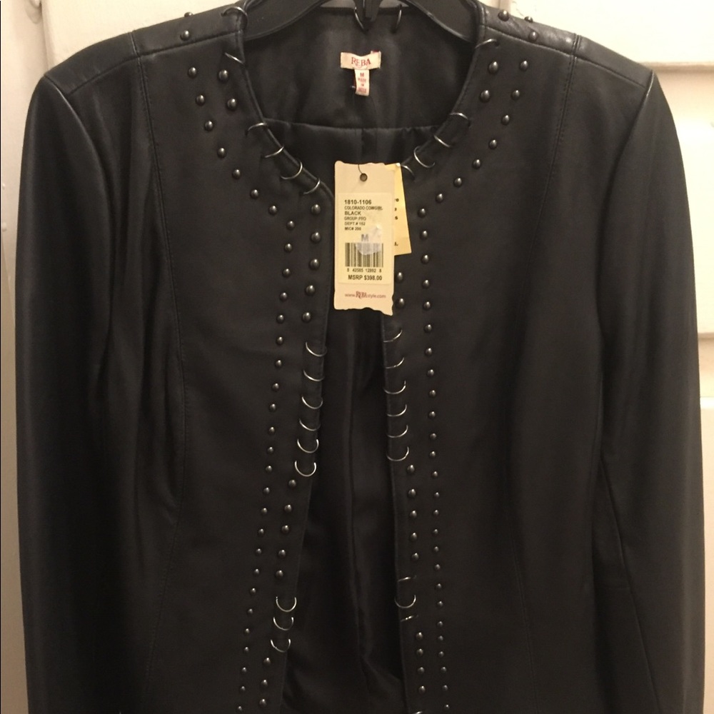 Reba leather jacket.